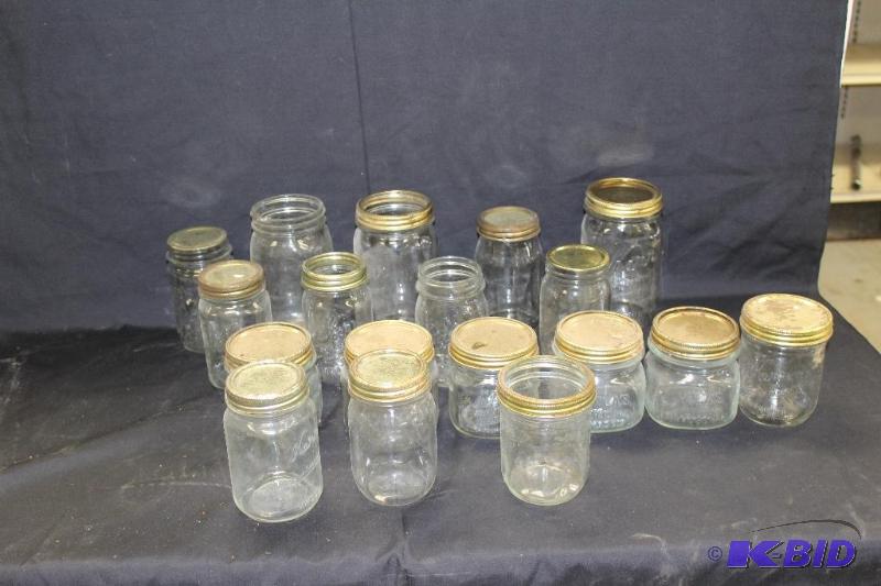 lot 109 image: Canning Jars...