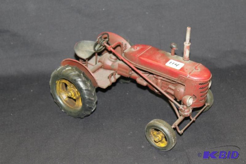 lot 114 image: Vintage Style Reproduction Tractor ...
