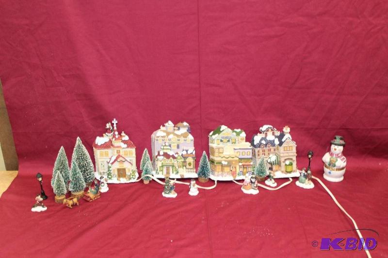 lot 218 image: Christmas Display, tested and lights up ...