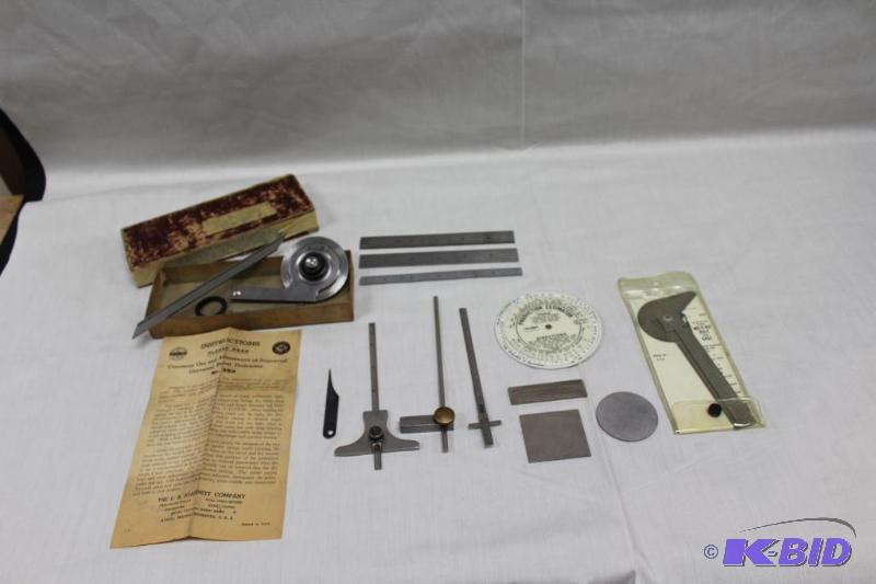 lot 262 image: Assorted Machinists&nbspMeasuring Tools ...