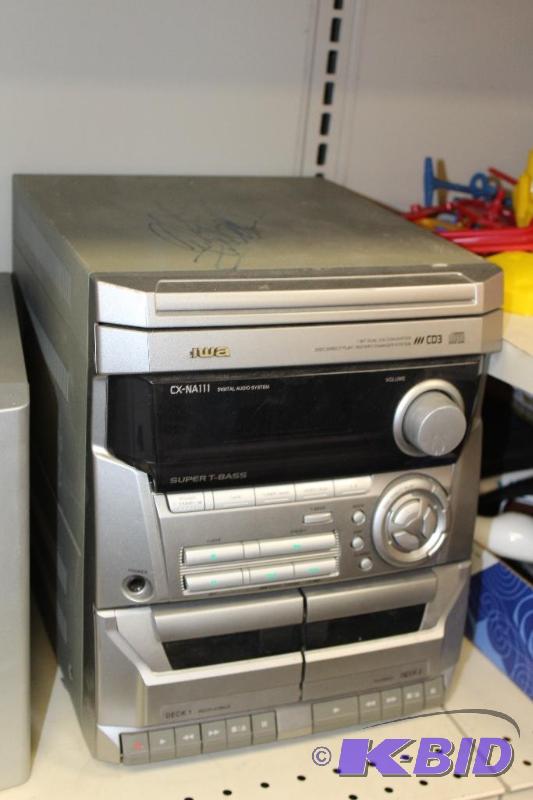 lot 391 image: AIWA&nbspShelf System CD  Dual Cassette  R...
