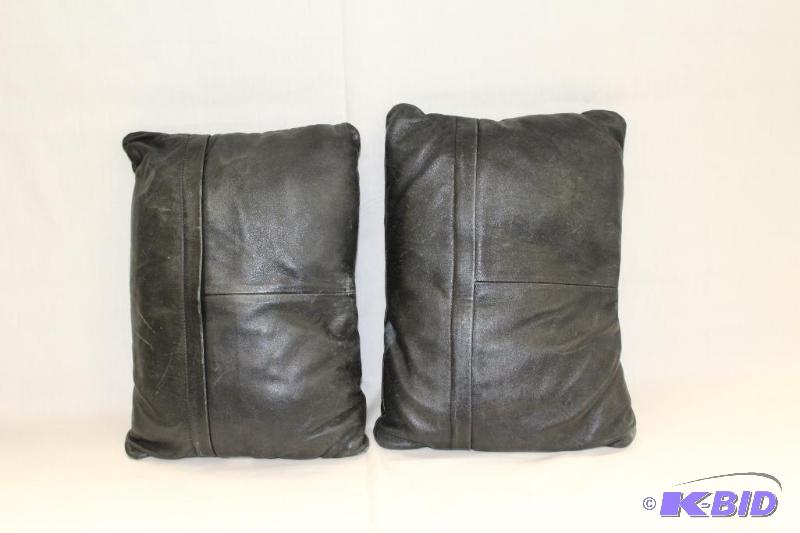 lot 58 image: 2 Small Black Pillows, too small for most pet...