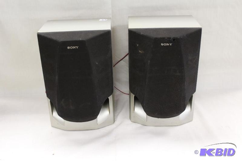 lot 65 image: Pair of Sony Speakers ...