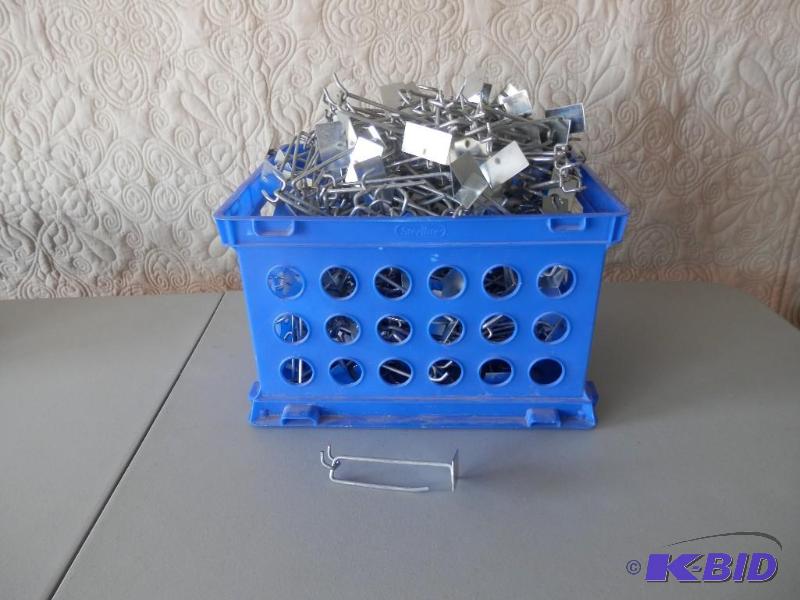 crate of 4 peg board hooks