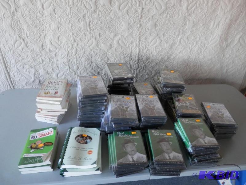 lot of new movies and books