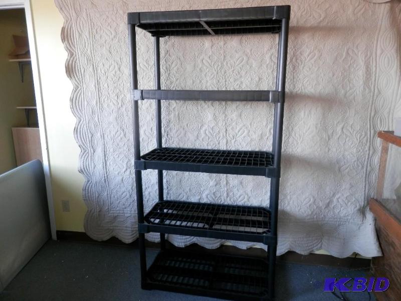 plastic shelf