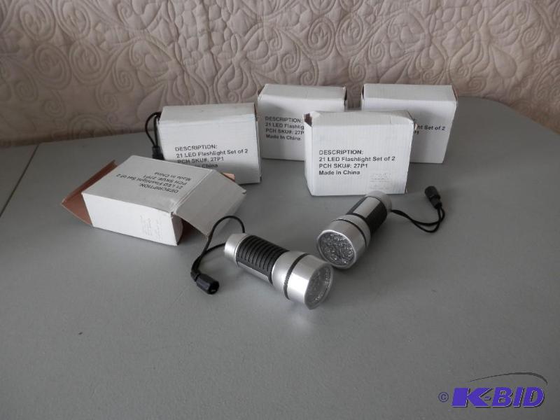 lot of new LED flashlights