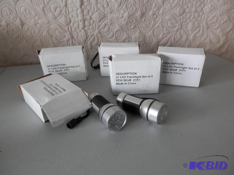 lot of new LED flashlights