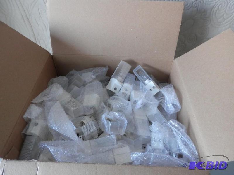 large lot of automatic night lights