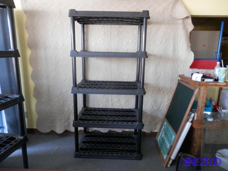 plastic shelf