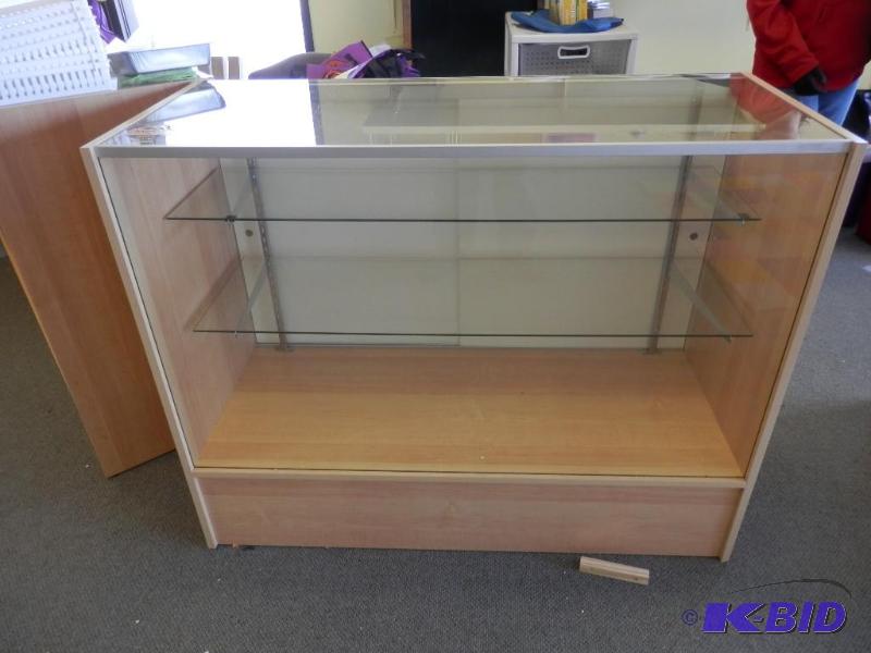 display cabinet for point of sale setup