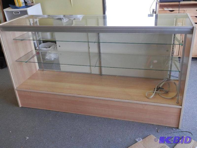 display cabinet for point of sale setup