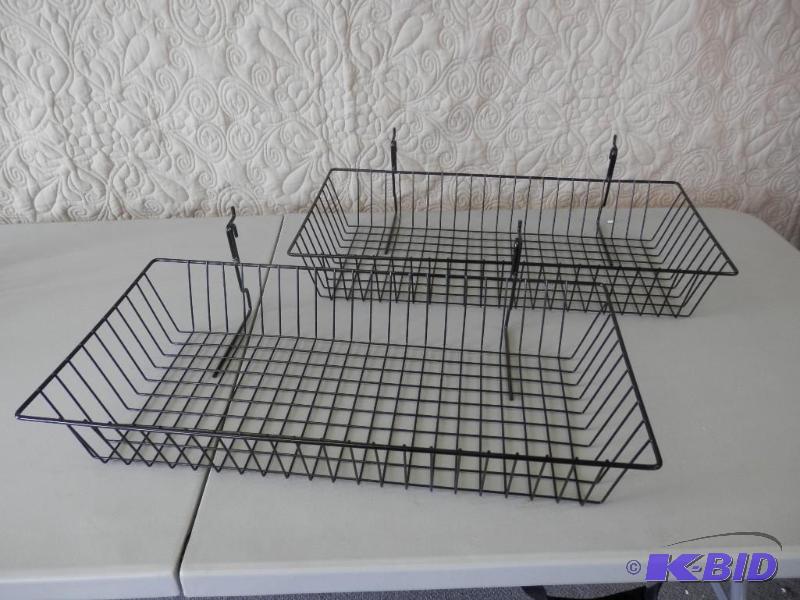 slat wallslatpeg board baskets
