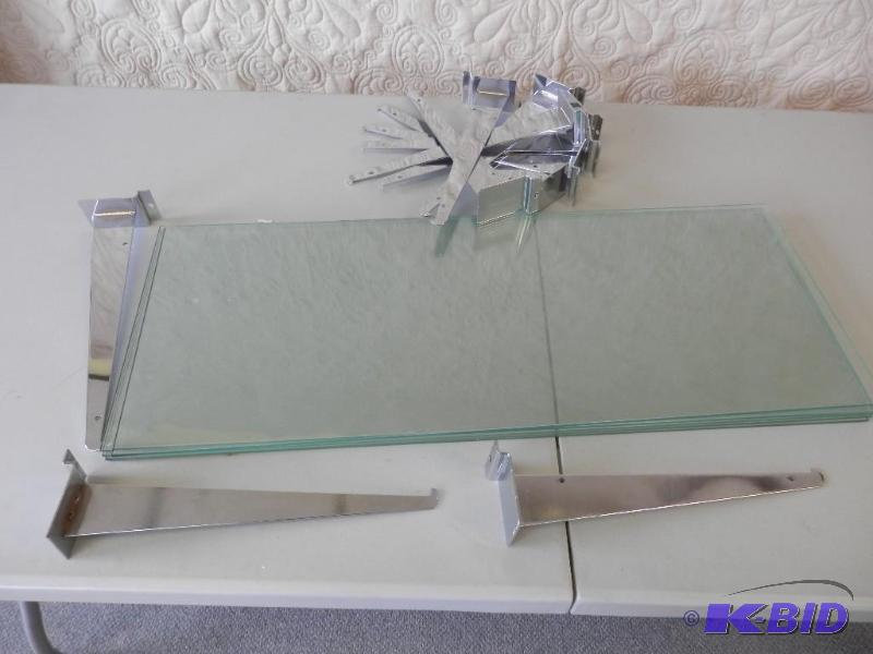 slat wall glass shelves and brackets