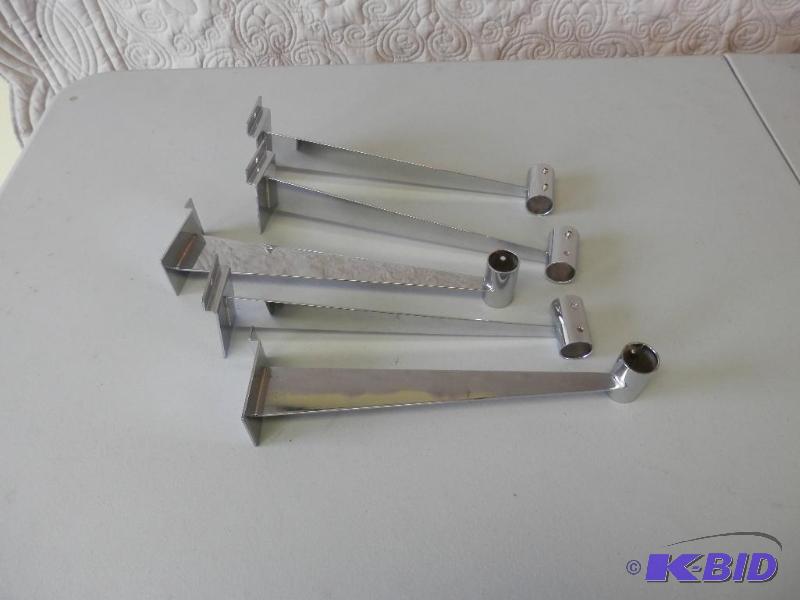 5-12 slat wall rod holders