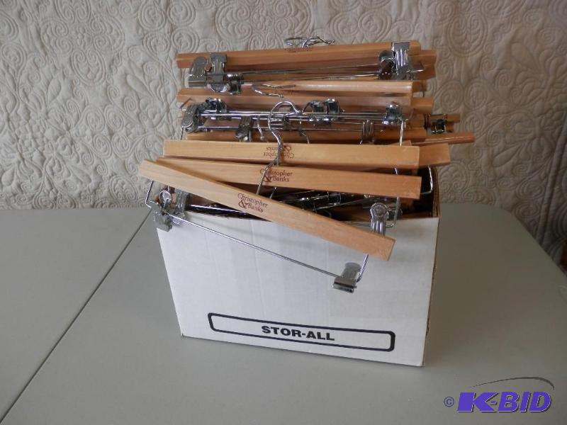 wood pants hangers