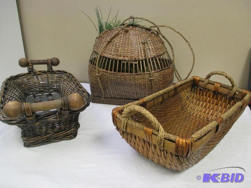 Old World Style Home Decor Baskets