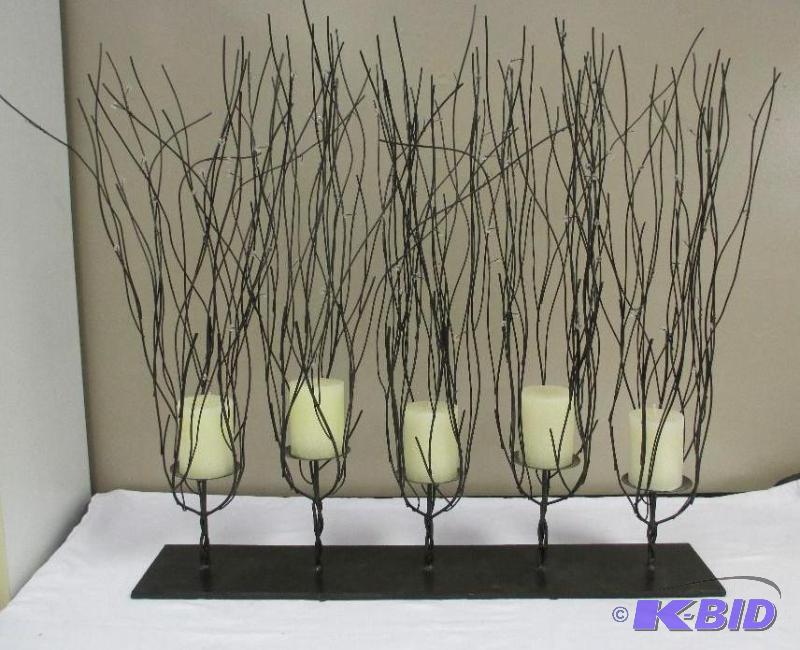 Beautiful Iron Candle Display