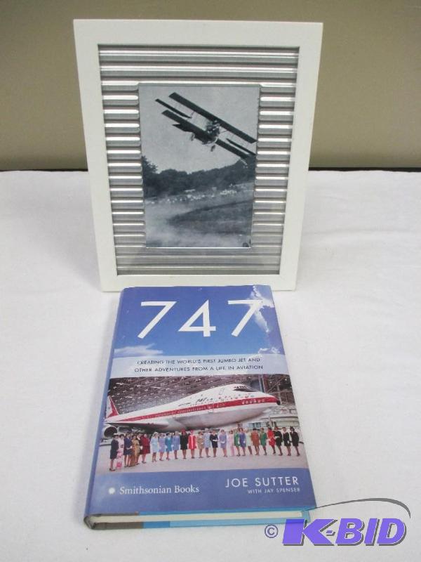 747 Creating The Worlds First Jumbo Jet & Framed Airplane Picture
