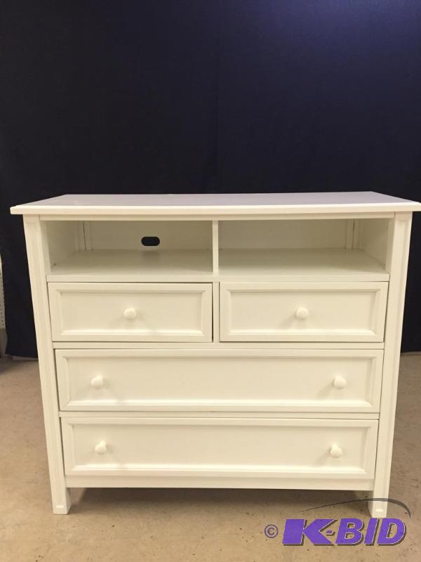 White 4 Drawer Dresser