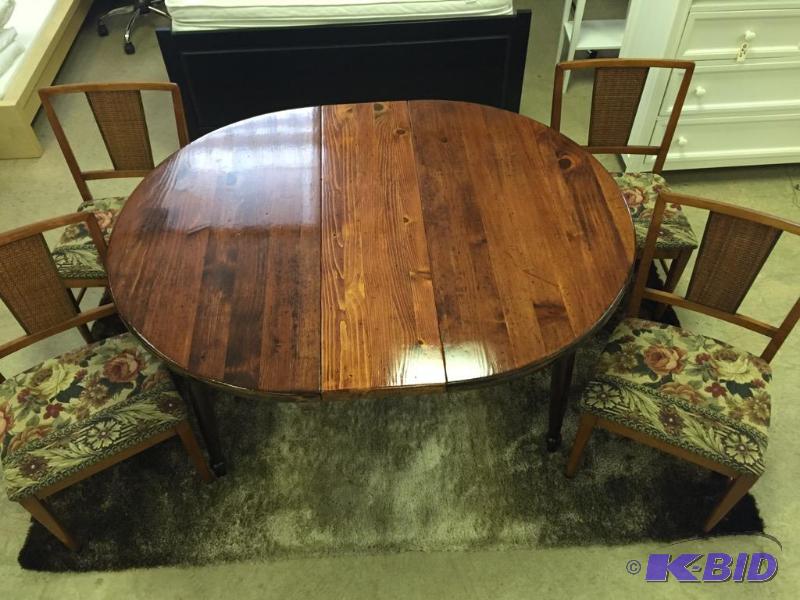Vintage Solid Wood Dining Table