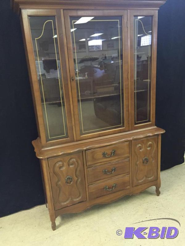 Vintage China CupboardHutch