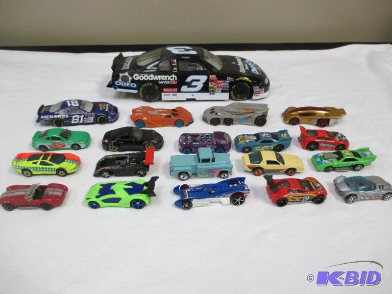 Goodwrench #3 Earnhardt & Hot Wheel Cars