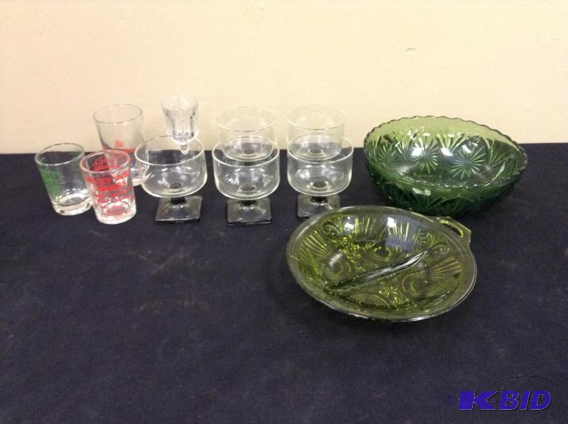 Lot of Glassware - Valley West Liquor