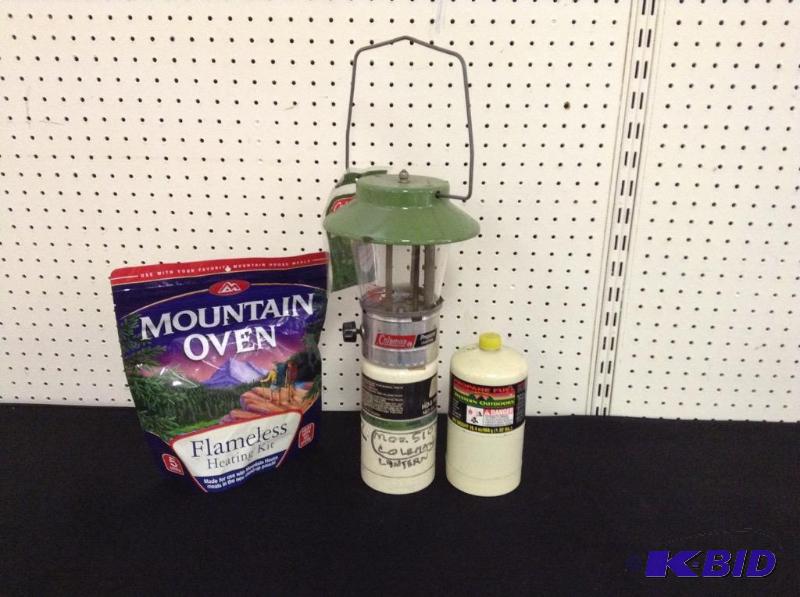 Coleman Lantern & Mountain Oven