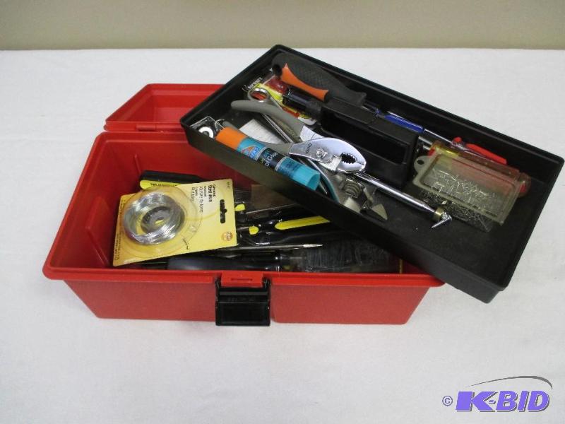 Tool Box with Hand Tools