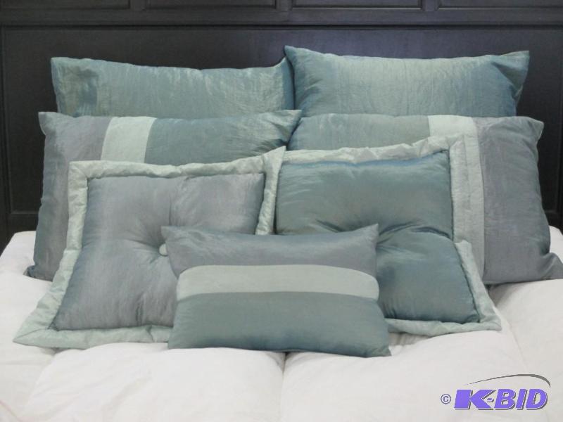 Lot of Decorative Bed Pillows