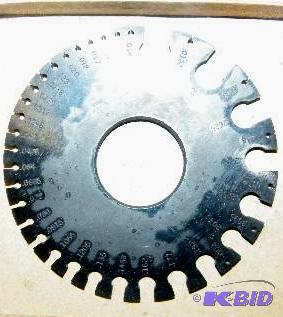 lot 28 image: Starrett&nbspWire&nbspGauge...