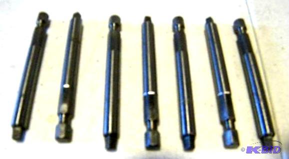 lot 37 image: Lot of 7 #3 Square Drive Drill BitScrew Driv...