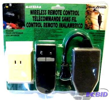 lot 41 image: Heath Zenith Wireless Remote Control - For yo...