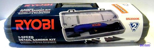 lot 54 image: Ryobi Two Speed Detail Sander Kit - Includes ...