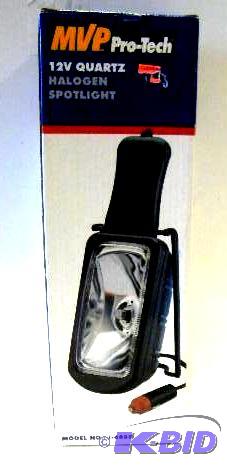 lot 6 image: MVP Pro-Tech 12V Quartz Halogen Spotlight - M...
