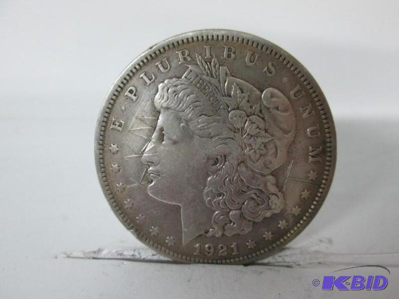 1921 Morgan Silver Dollar