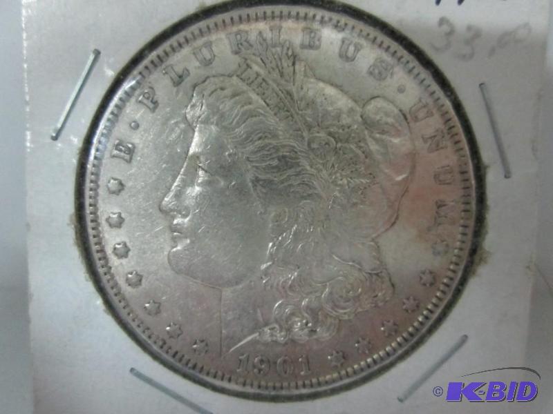 1901 Morgan Silver Dollar