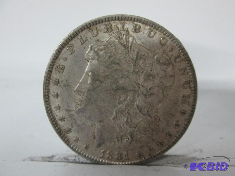 1881 Morgan Silver Dollar