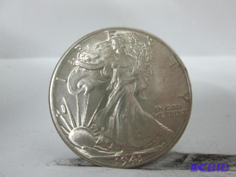 1941 Walking Liberty Half Dollar