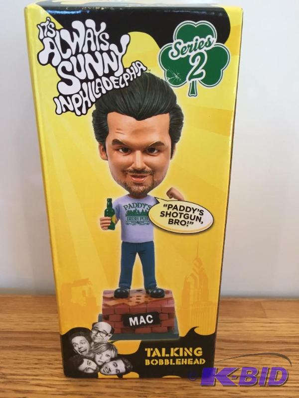 lot 21 image: Talking Bobblehead