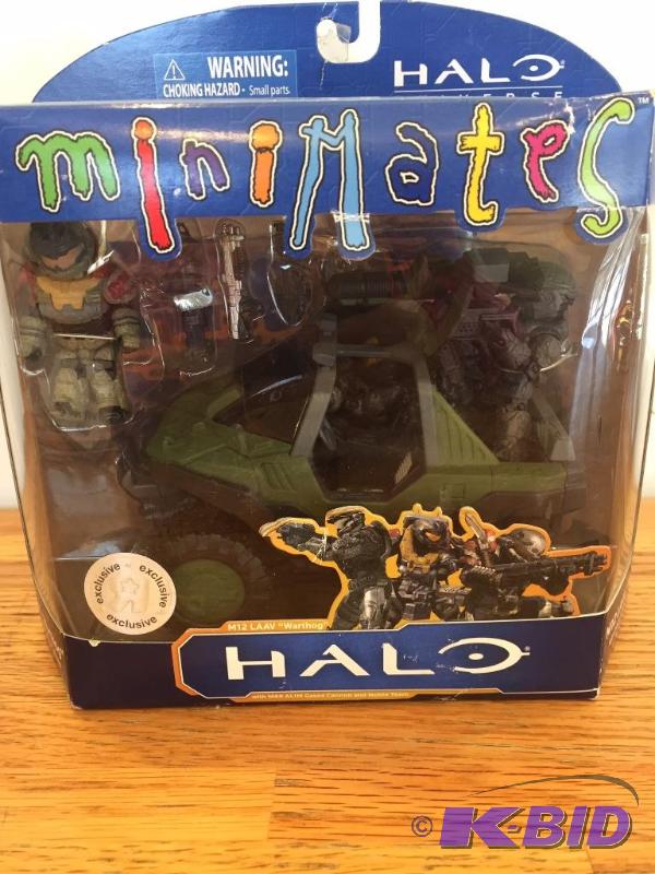 lot 27 image: Minimates Halo Figurines