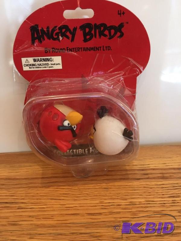 lot 37 image: Angry Birds Figures