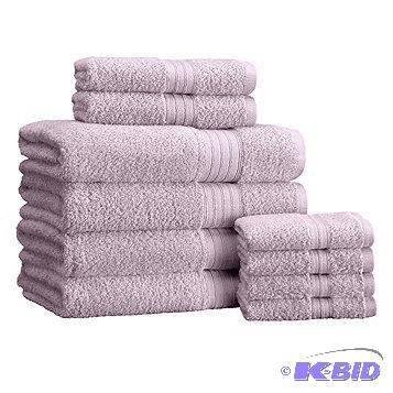New MyHome Fast Dry 10pc Bath Towel Set - Lig...