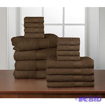 New MyHome Solid 16pc Bath Towel Set MSRP&nbs...