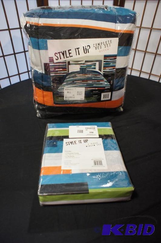 New alcove Multi Color  Stripe&nbspSet  Sh...