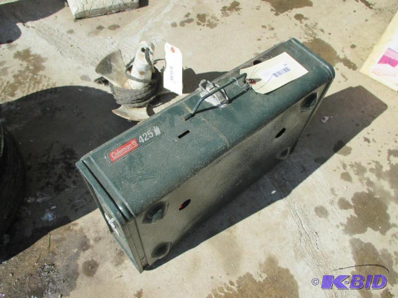 lot 34 image: Coleman camp stove...