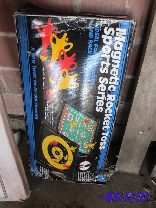 lot 44 image: Rocket toss game...
