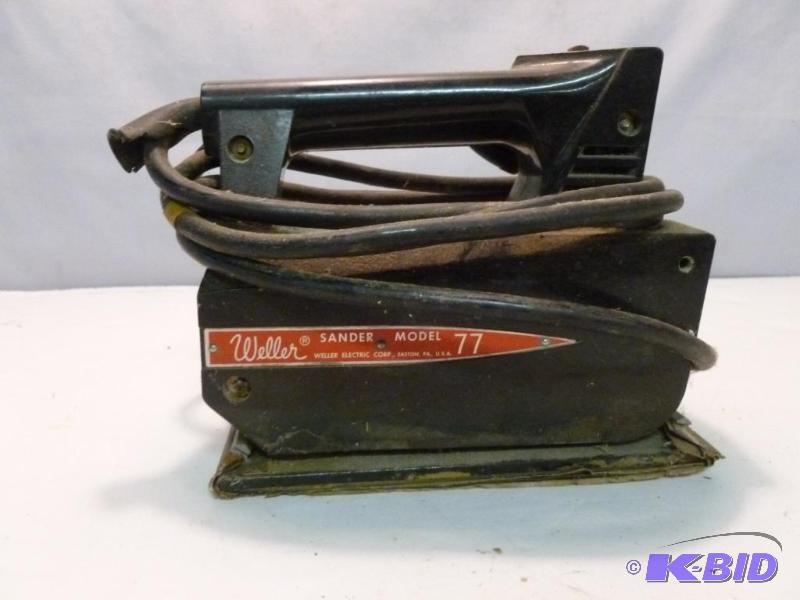 lot 120 image: Weller sander model 77, tested and works....