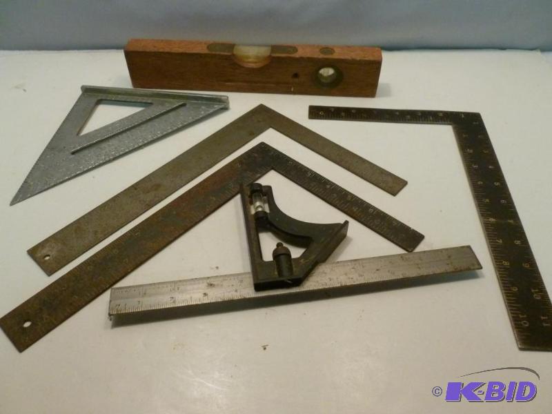 lot 154 image: This lot consists of four squares and a wood ...